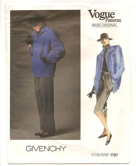 givenchy pattern 1787 size 10 new uncut